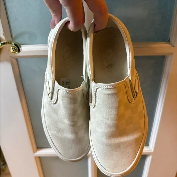 Vans Platform Checkered Slip-On Sneakers - Picture 2 of 4